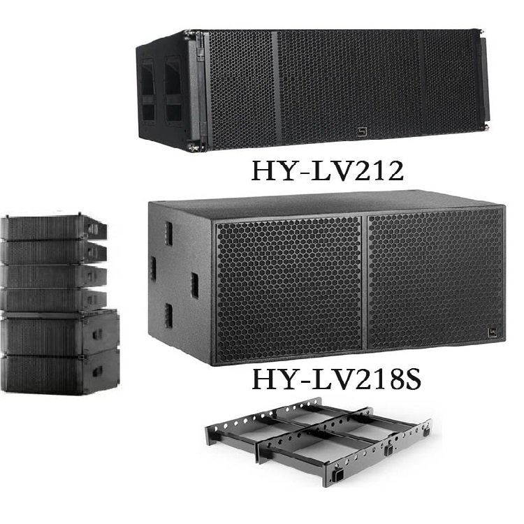 PA system outdoor concert sound equipment Dual 10 inch passive line array speaker system for stage performance