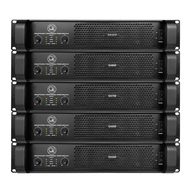 1200W*2 amp 1U class sound digital professional power amplifier
