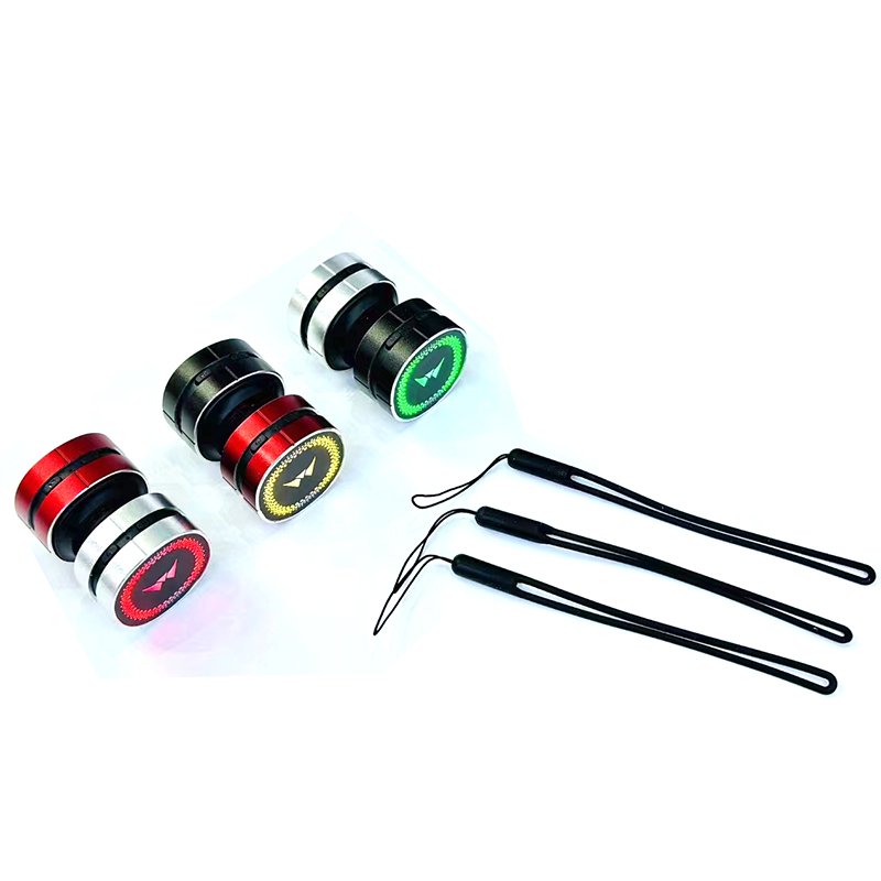 M1 Wireless Portable Metal Bone Conduction Speaker RGB LED Light Stereo Woofer HIFI Sound Mini Speaker Turn Anything To Speaker