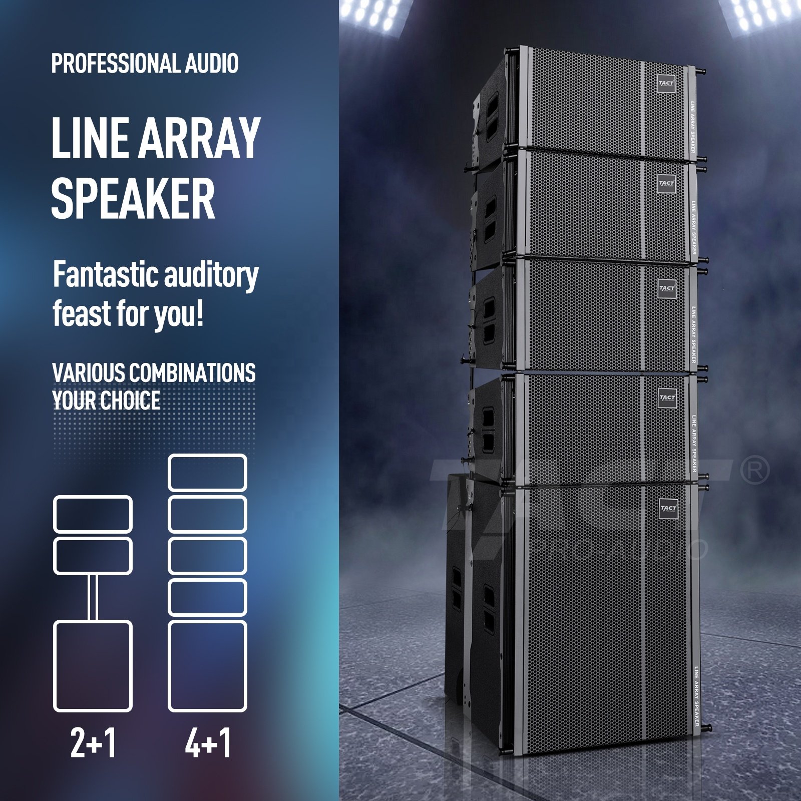 Best selling single 10 inch line array sound system active speaker
