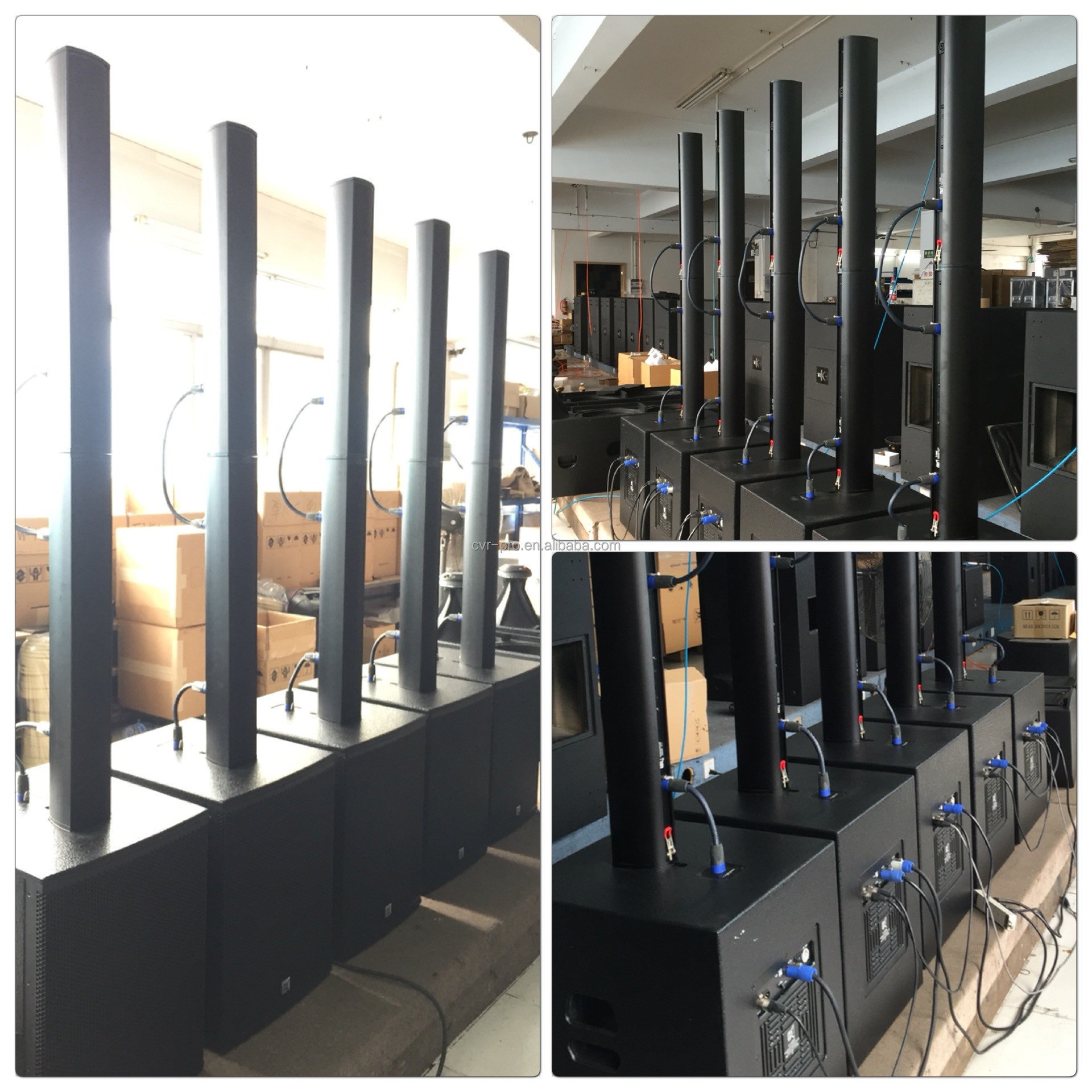 Professional CVR Audio Sound Equipment Speaker System Active Column Sound System