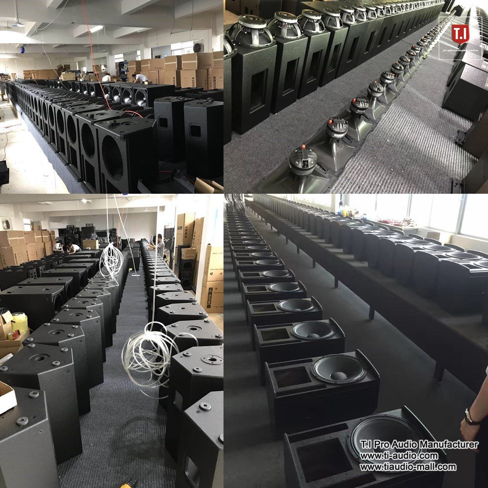 T.I Pro Audio Portable Sound System Passive 12 inch speakers line Array with 18'' Subwoofer for sale