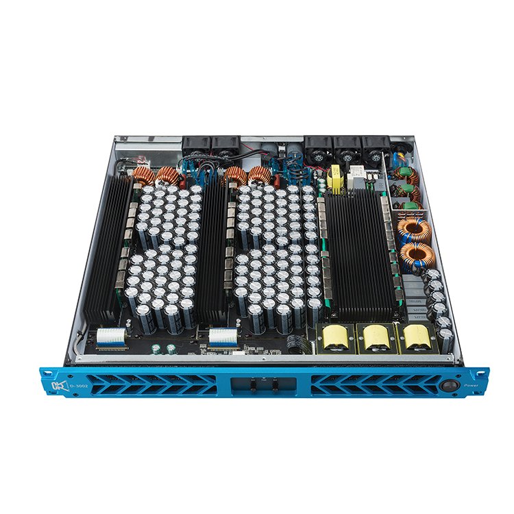 Hot Sale CVR Powerful Amplify 4 Channel Class D 1U Big Power Sound Audio Equipment Dj Party Amplifiers