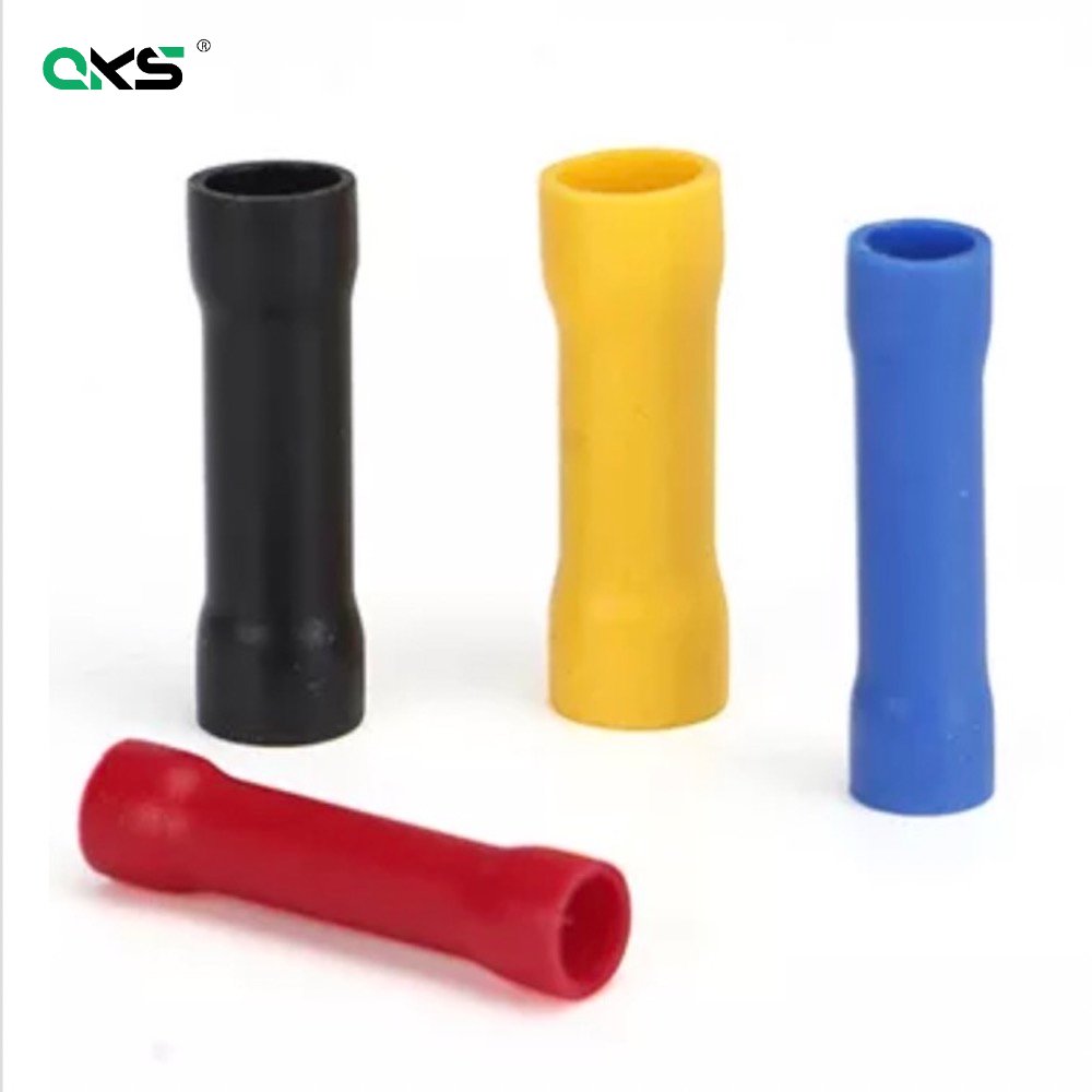 0.5-1.5 mm 2.5mm 4-6mm 6-10mm 16 -35mm BV insulated butt splice wire terminal connectors