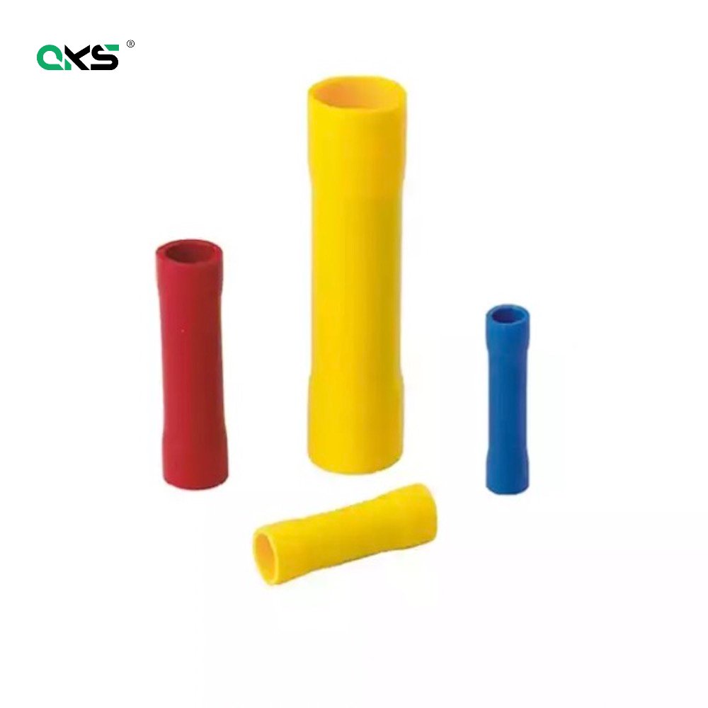 0.5-1.5 mm 2.5mm 4-6mm 6-10mm 16 -35mm BV insulated butt splice wire terminal connectors