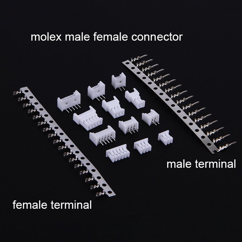 custom JST molex 51021 series 1.25 wire connector