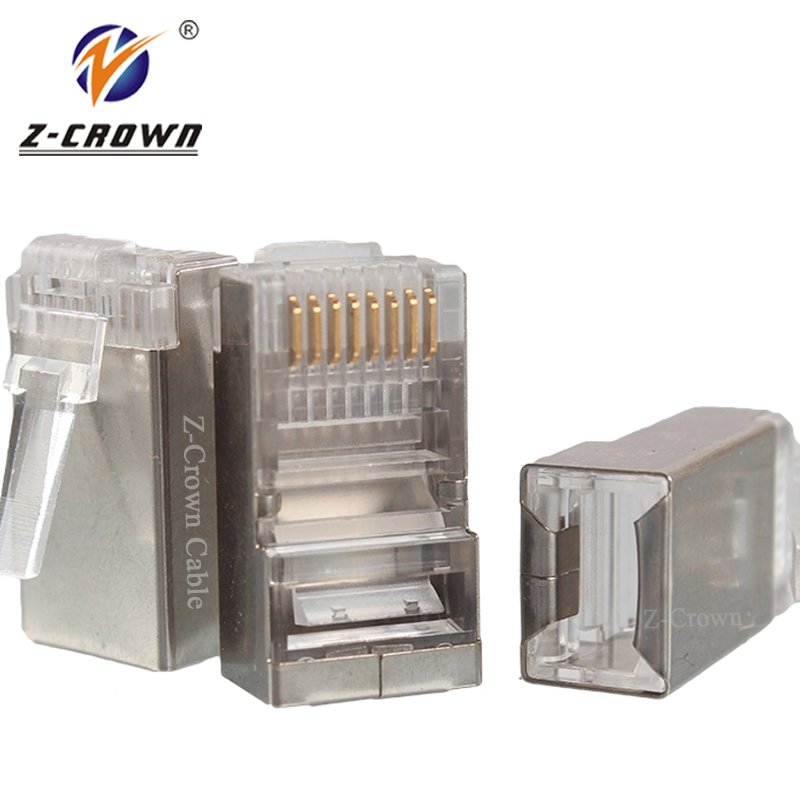 Shenzhen Ethernet 8P8C Gold Plated UTP RJ45 Connector