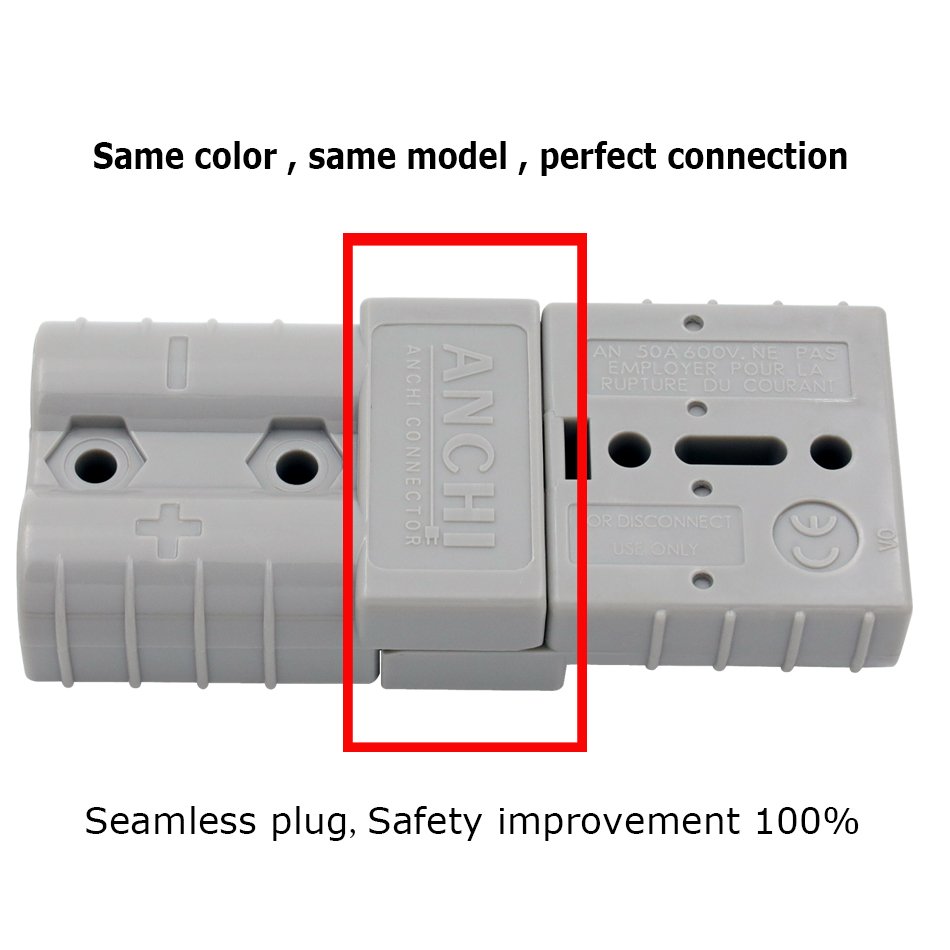 50A 120A 175A 350A Quick Plug Battery Charging Connector High Current Plug 50A Wire Battery Connector Plug