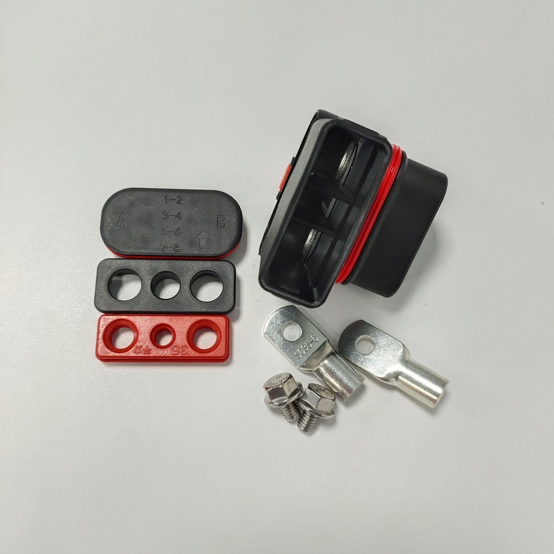 2+8Pin 150a 1000vdc Hybrid Power Connector For Lithium Battery Pack