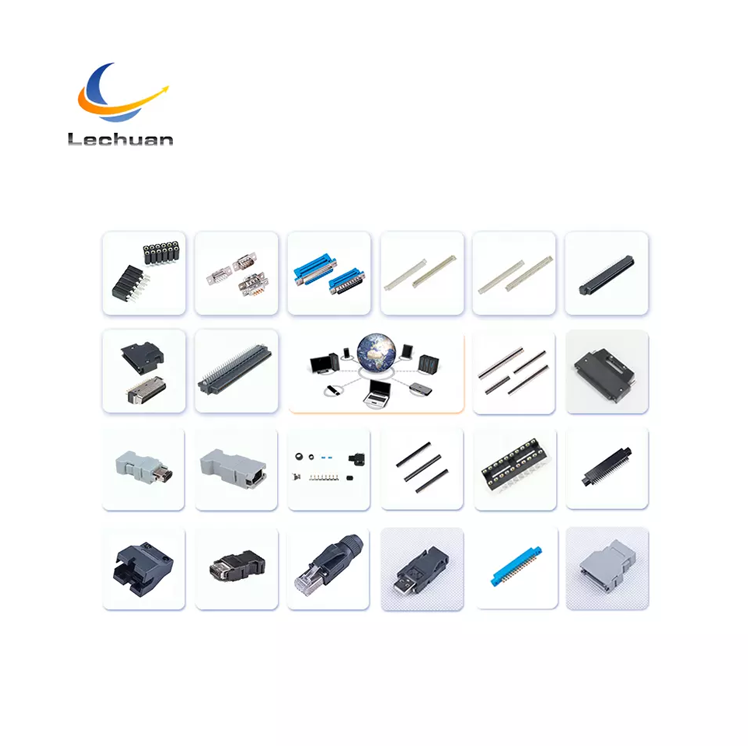 LECHUAN High Quality 9-37Pin Male Female Optional PCB Mounting DIP Straight Right Angle Type D-SUB Connector