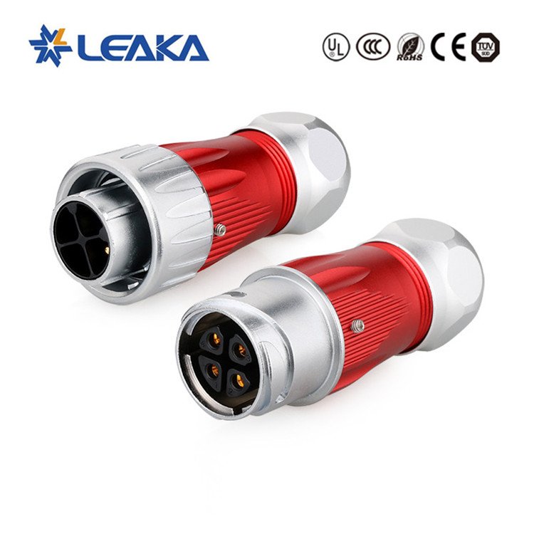 DH24 power cable amp plug M24 male and female IP67 male to female m24 waterproof connector