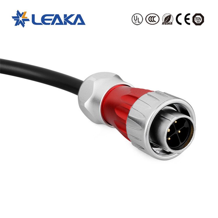 DH24 power cable amp plug M24 male and female IP67 male to female m24 waterproof connector