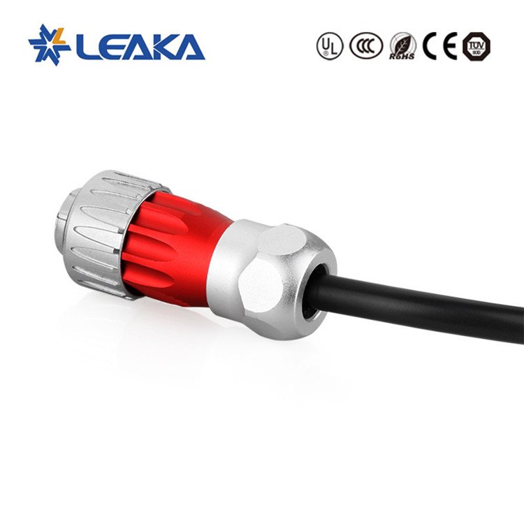DH24 power cable amp plug M24 male and female IP67 male to female m24 waterproof connector