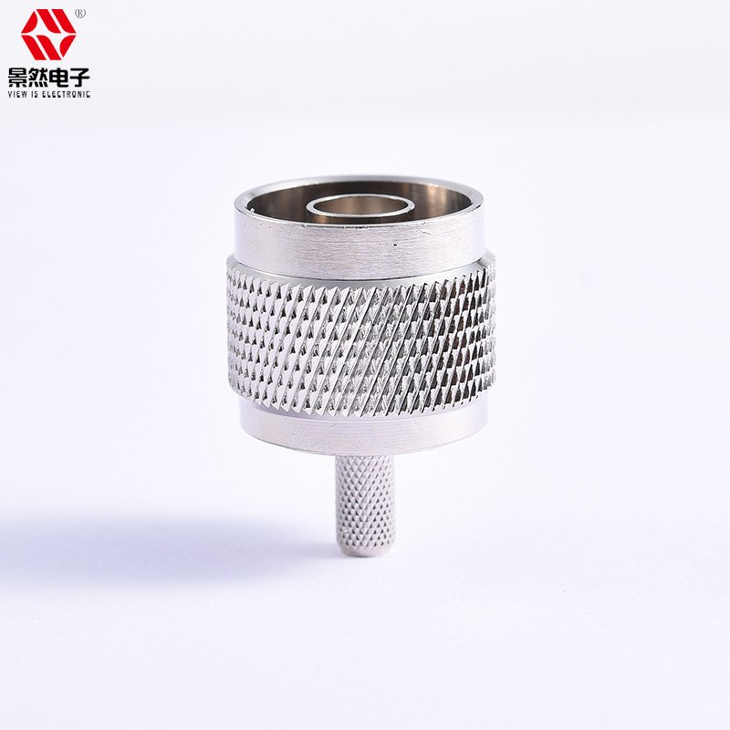 Supply N male straight High frequency 6G 50ohm nickle plated crimp RG58 CABLE N plug RF coaxial connector
