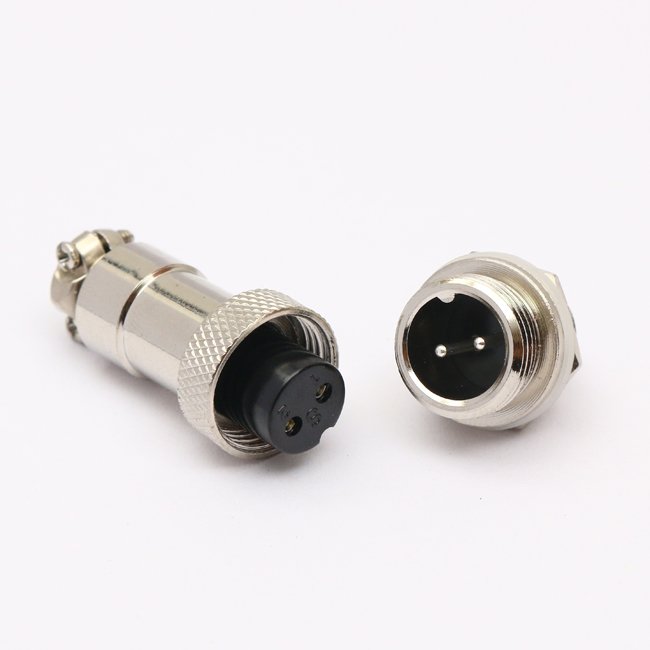 Electrical Cable M12 Connector for Industrial Automation Cable Connector Male Connector Zinc Alloy Adapter Automotive GX12 CSP