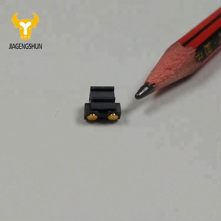 Customized magnetic pogo 2 pin connector