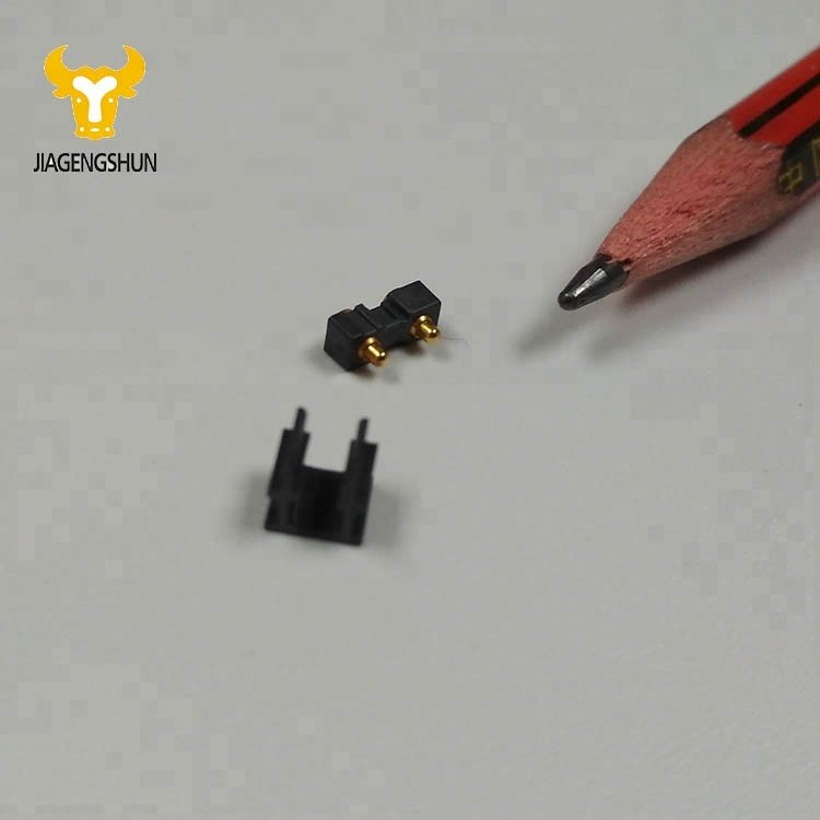 Customized magnetic pogo 2 pin connector