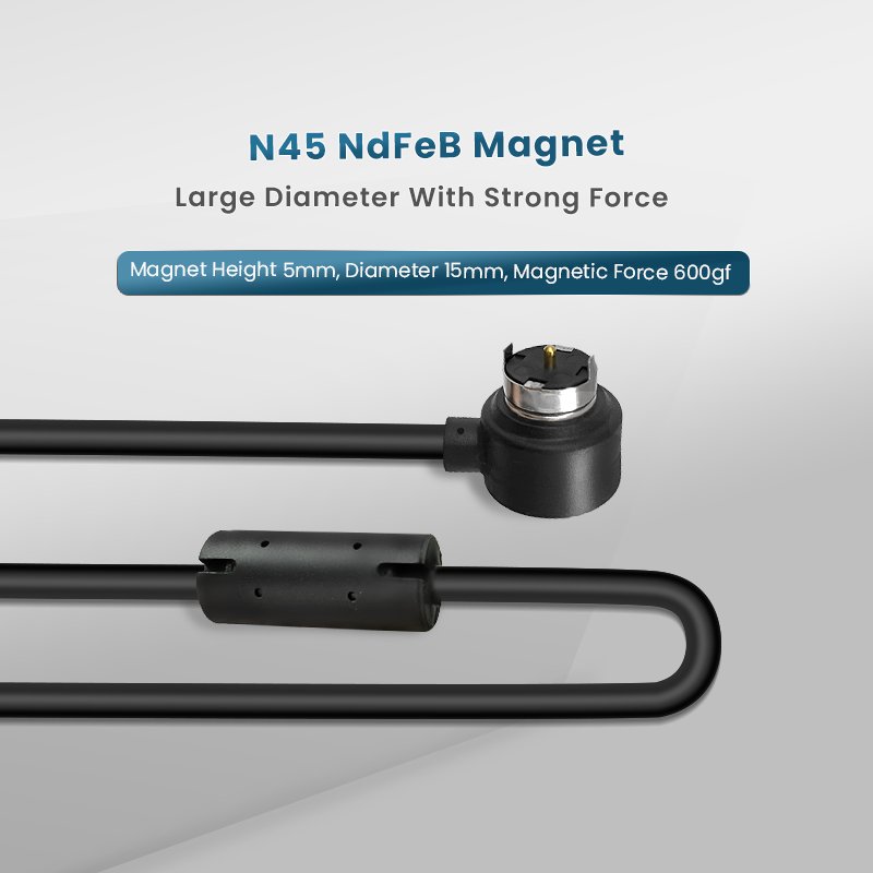 Circular Strong Magnetic Force 2Pin Heavy Current Male Female Charging 12V DC Interface 10A Magnetic Connector