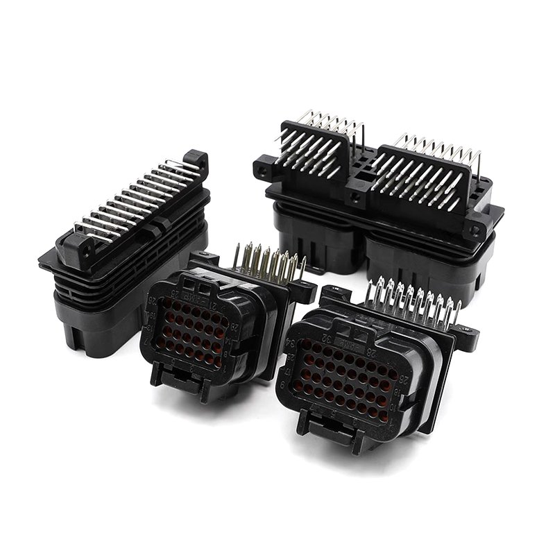 26/34/60Pin AMP Series Superseal 1.0mm PCB Mount Header Automotive Waterproof Cable Connector 9-6437287-8 3-1437290-7