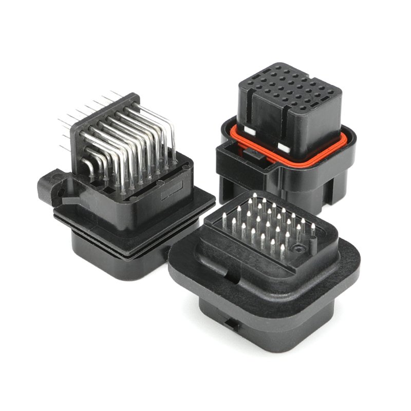 26/34/60Pin AMP Series Superseal 1.0mm PCB Mount Header Automotive Waterproof Cable Connector 9-6437287-8 3-1437290-7