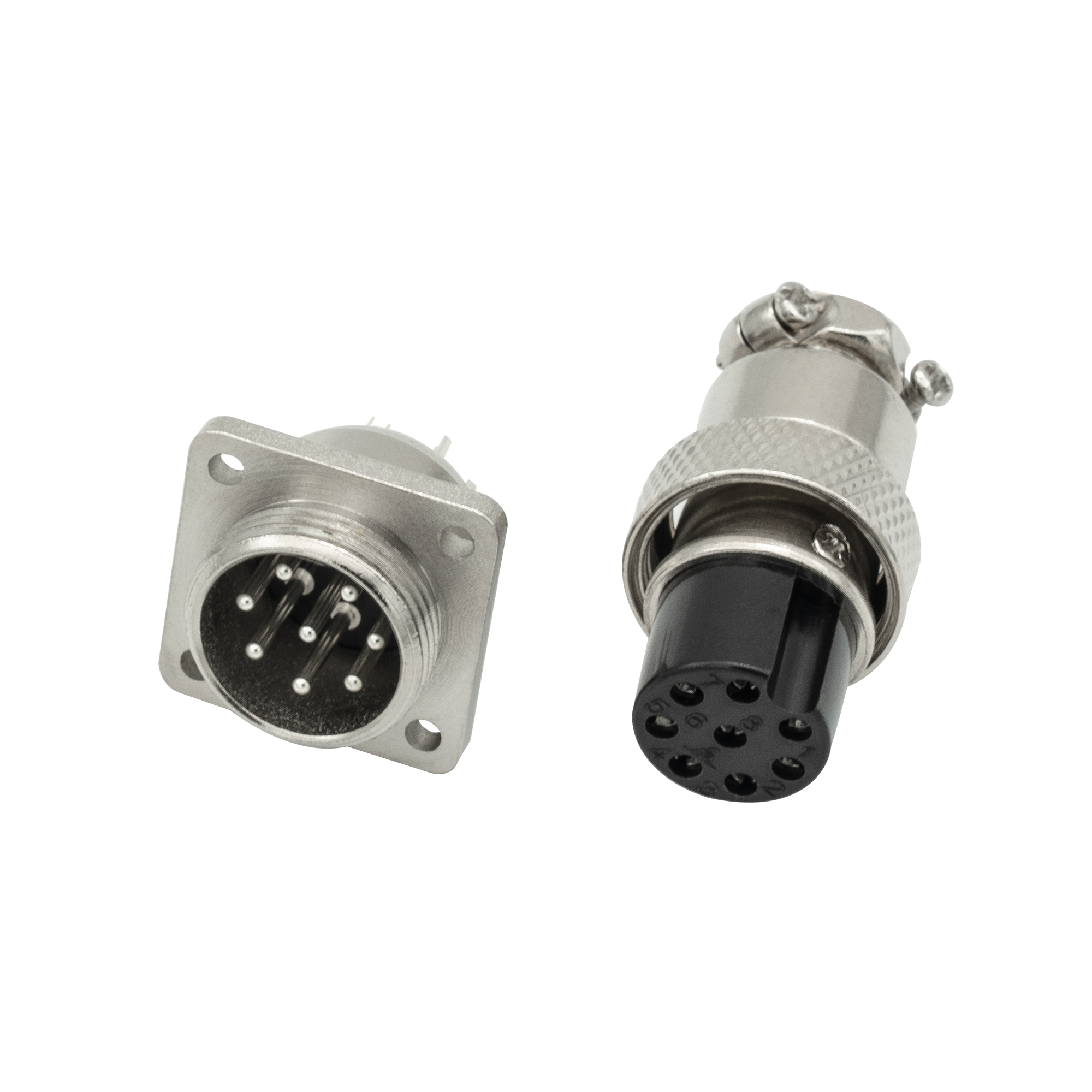 GX16 YL1-16 aviation plug 2 3 4 5 6 7 8 9 10pin square male socket female plug circular connector
