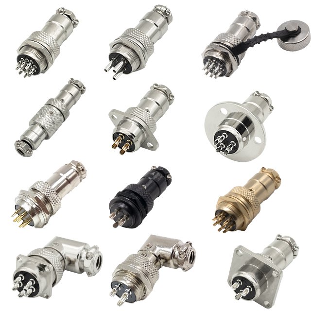 GX16 YL1-16 aviation plug 2 3 4 5 6 7 8 9 10pin square male socket female plug circular connector