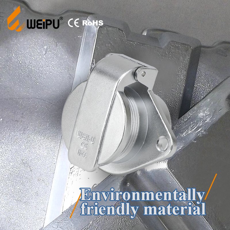 High Quality Circular matel Connector Threaded Male Female WS Series 7pin 9pin 15pin cable Connectors
