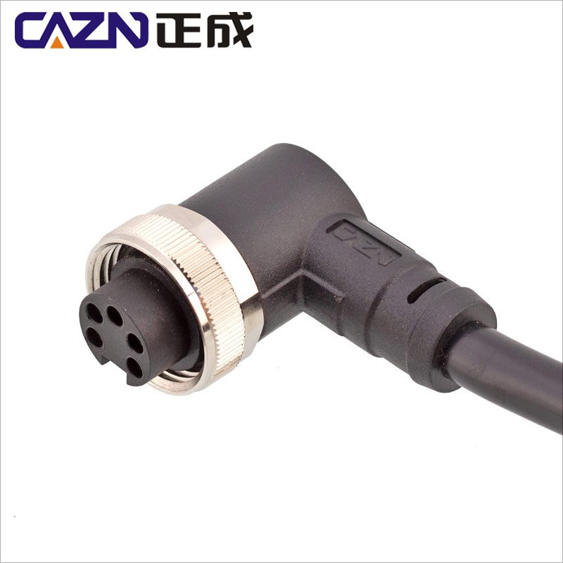 7/8 aviation plug waterproof IP67 encoder sensor NMEA2000 High current straight angle PVC PUR 7/8 power cable connector