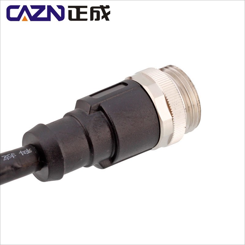 7/8 aviation plug waterproof IP67 encoder sensor NMEA2000 High current straight angle PVC PUR 7/8 power cable connector