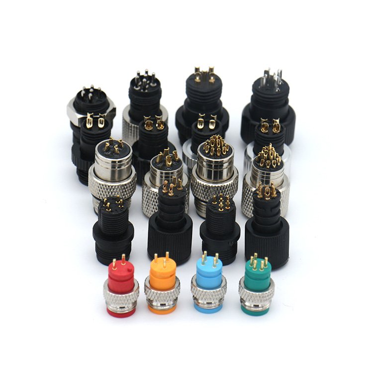 Electrical Waterproof Aviation Push Pull M8/M12/M16 Female/Male Connector