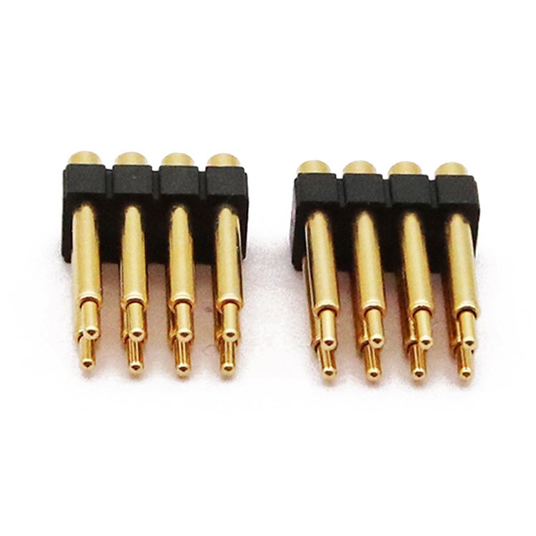 High Class Precision Magnet Pogopin Smt Cable Contact Pad Male And Female Wearable 12 6 Pin Magnetic Pogo Pin Charger Connector