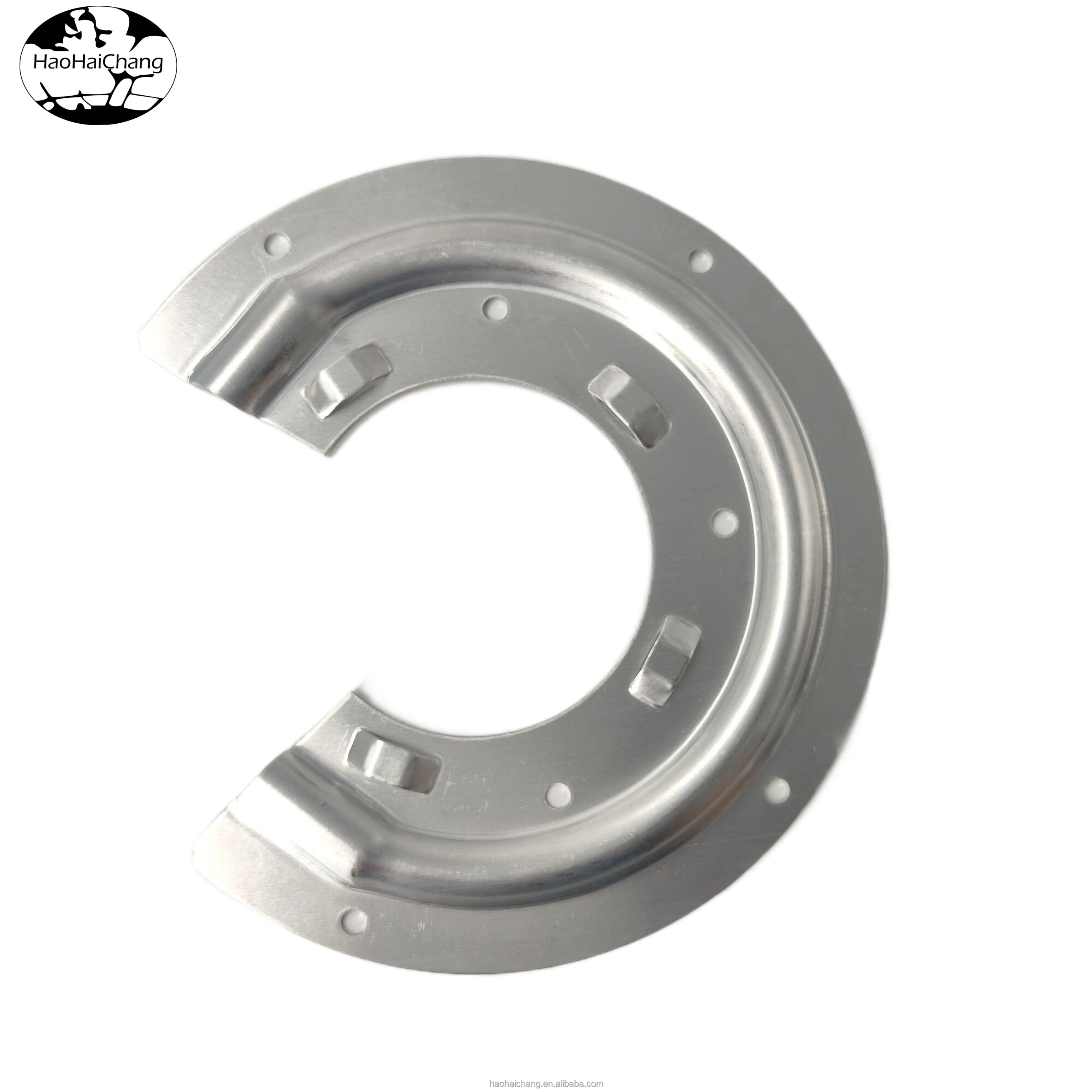 Non standard customized stamping parts Auto parts Aluminum alloy flange lug connector