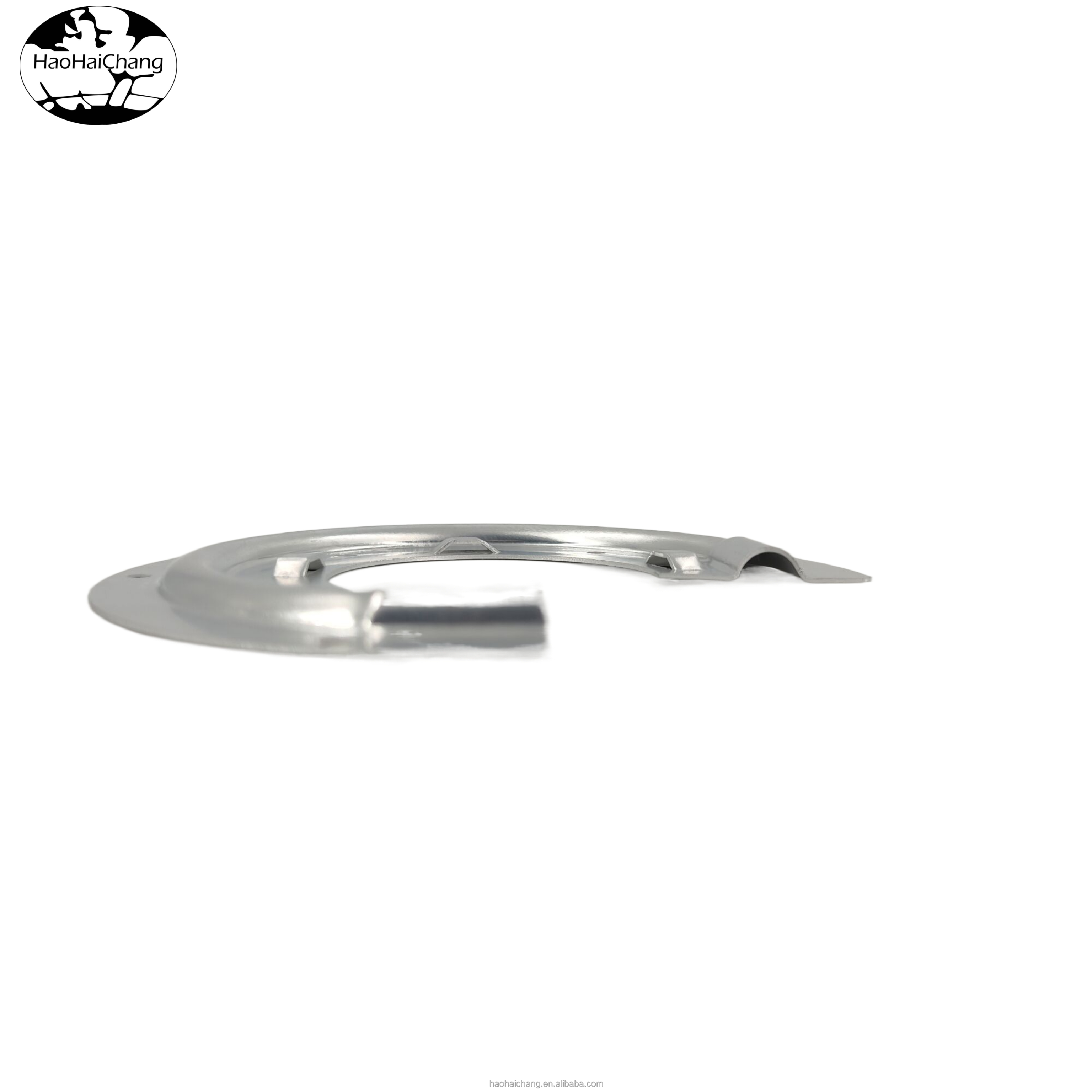 Non standard customized stamping parts Auto parts Aluminum alloy flange lug connector
