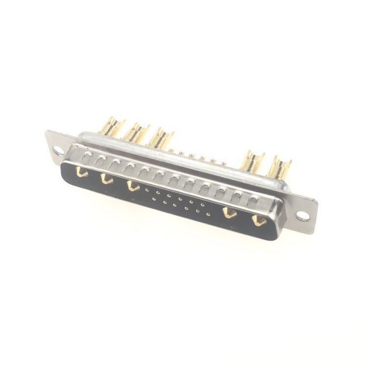 High Power D-SUB Connector DB 13W6 Male Solder Type VGA