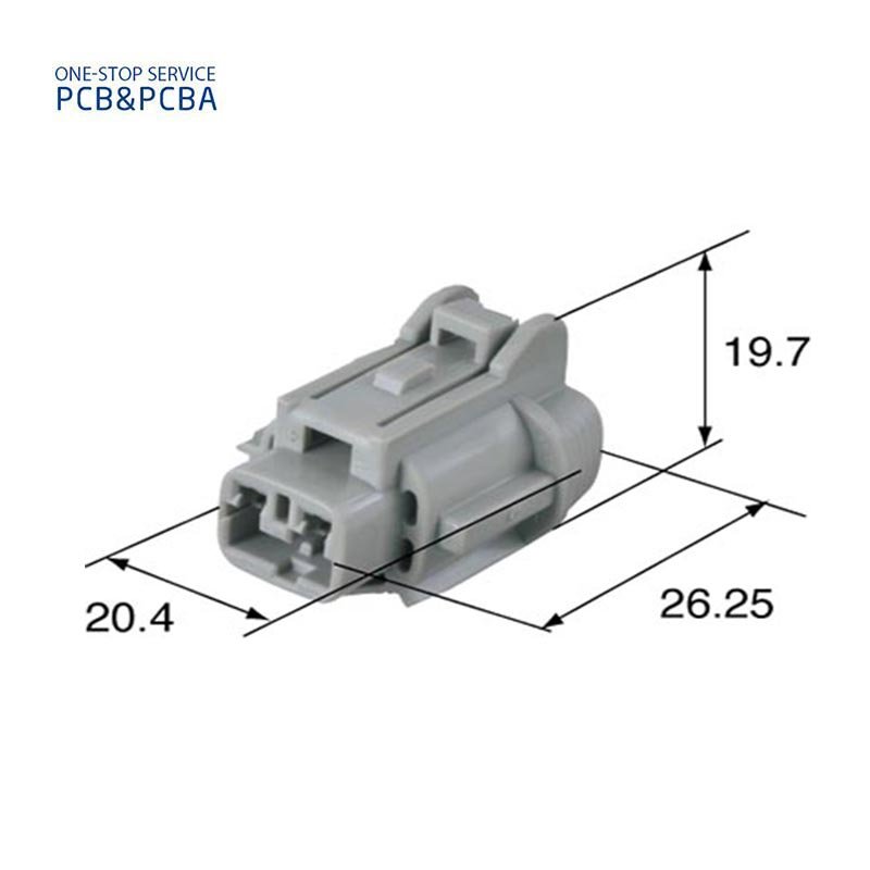 Japanese Auto Connector 14 Pin Automotive Connector With Terminal