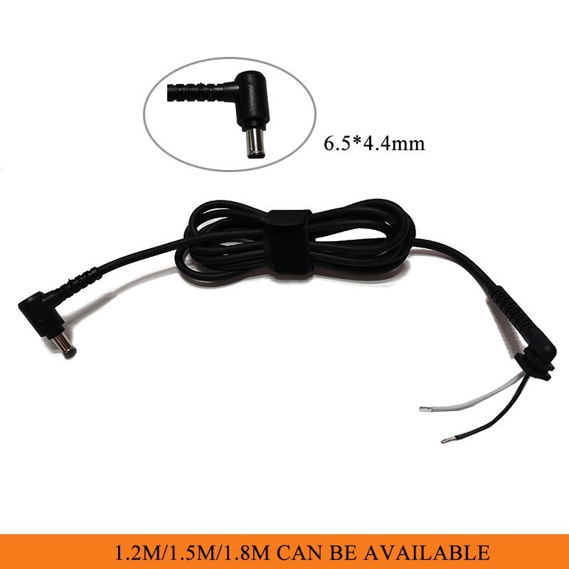 Power Adapter Cable Elbow Connector 6.5*4.4mm For Sony DC Power Cord Cable