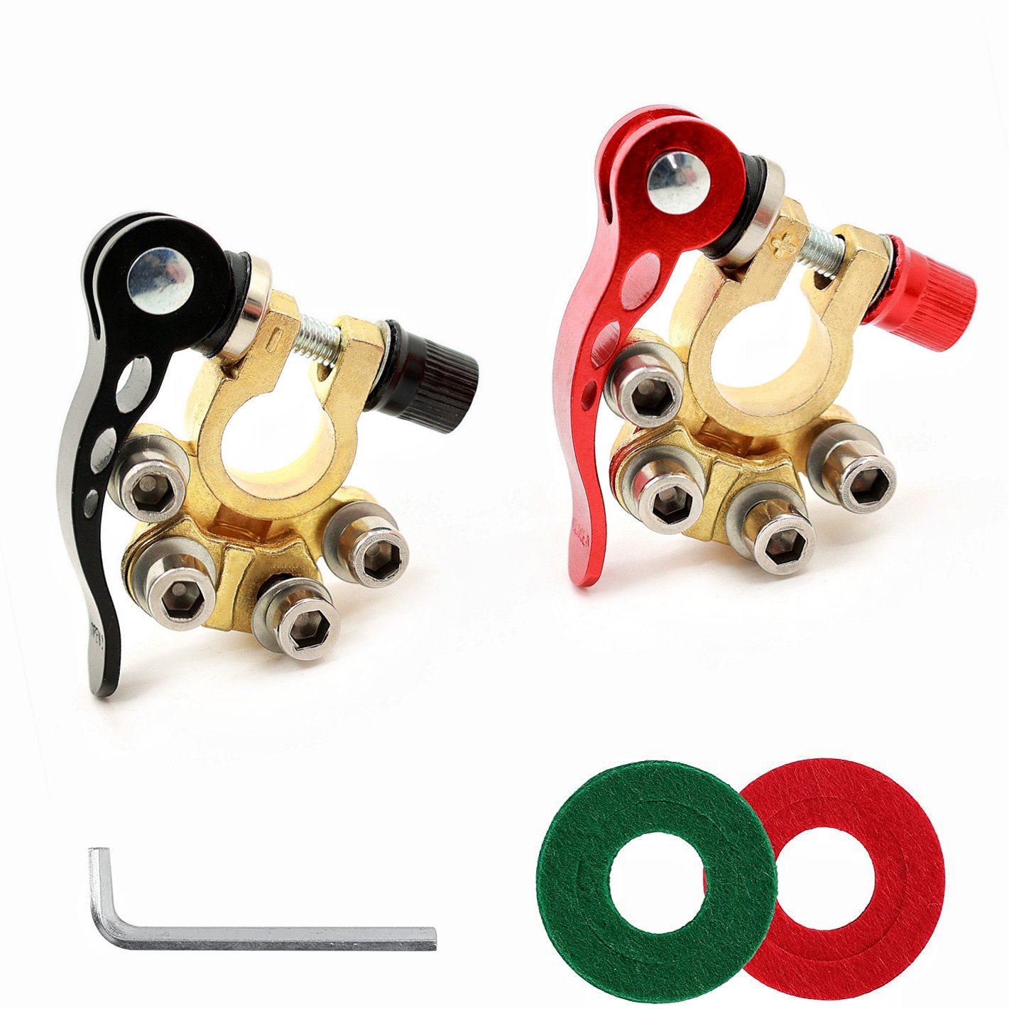 Zinc Alloy Battery Terminal, Cheap Terminal Clamp Quick Connector for Boat Race Car