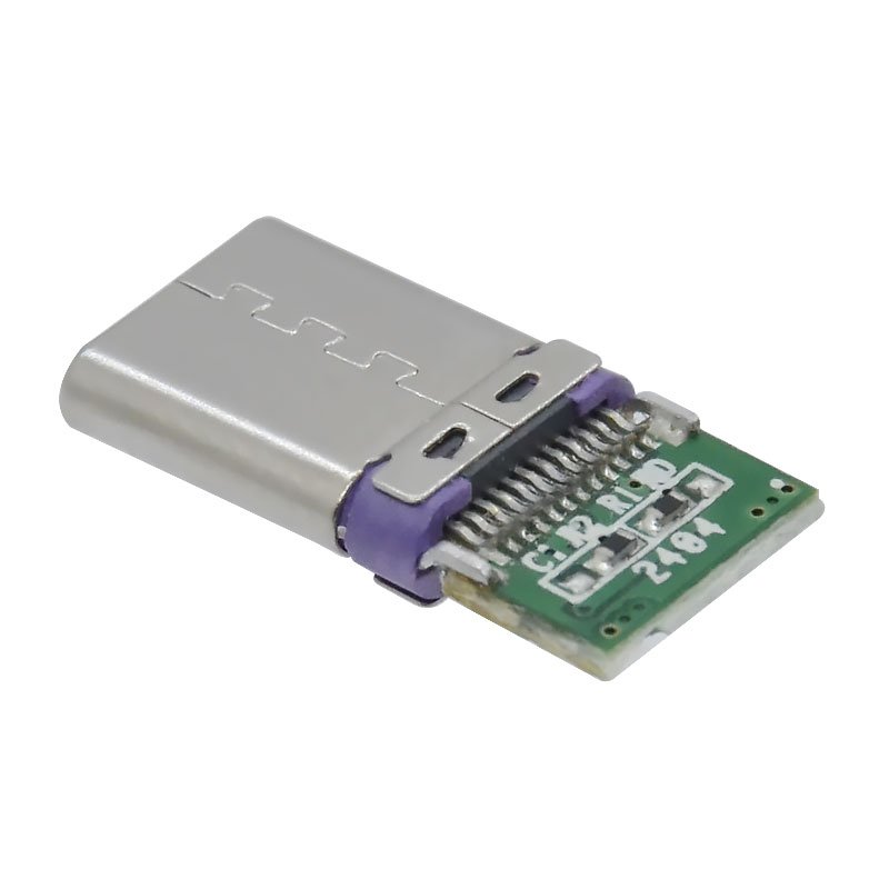 USB 3.0 Type C for fast charging 16/24 pin USB C male connector with double 56K resistor 5A high current Type C plug for huawei