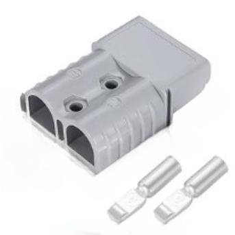120A/350A Anderson-Quick Plug Battery Charger High Current Copper Silver Plated Bipolar Connector