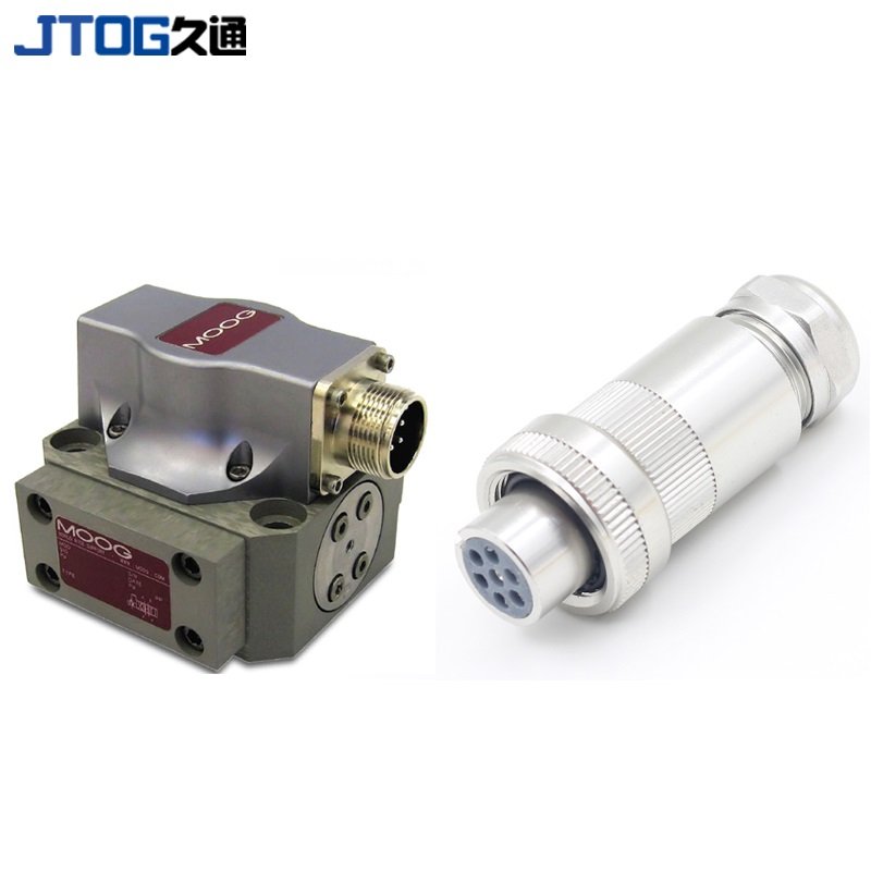 IP67 4pin Metal Proportional Solenoid Valve Connector Plug