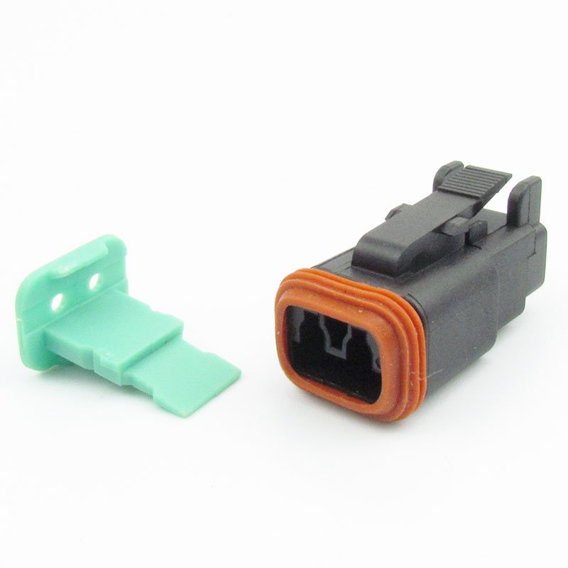 Deutsch 2 Pin male female DT06-2S/DT04-2P Waterproof Electrical Wire Connector