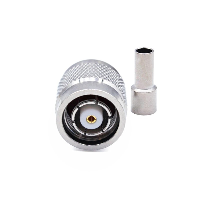 RF Crimp Coaxial connector TNC male jack for RG316 RG174 Cable
