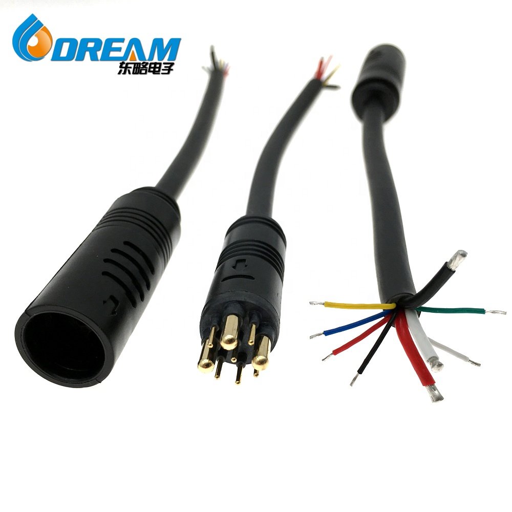 DR-B10 Factory High Current 250V 9 Pin 25A+2A IP65 Ebike Connector Male Female Circular Connector Electric Motor Connector