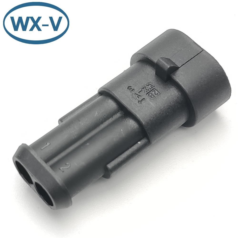 DJ7021-1.5-11 2P Made in China stock 2 pin male Connector Fit TerminalsHousing Accessories cars Wire harness Butt joint Parts