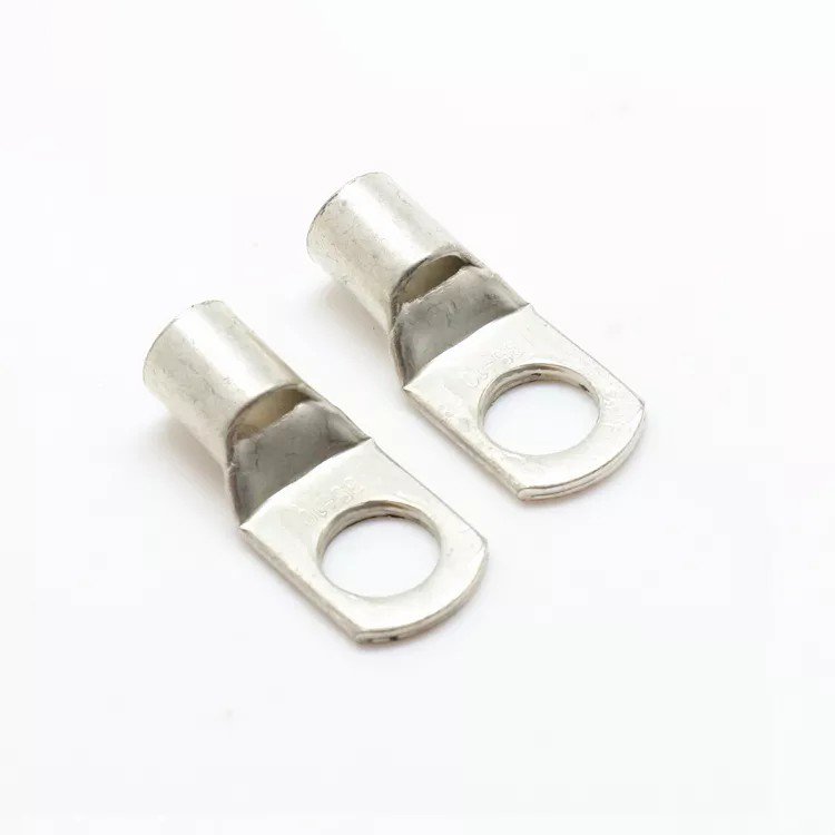 SC/JGY Non-Insulated 600v 35 KV AWG Battery Tubular Compression Aluminum Copper Ring Crimp Cable Wire Connectors Terminal Lugs