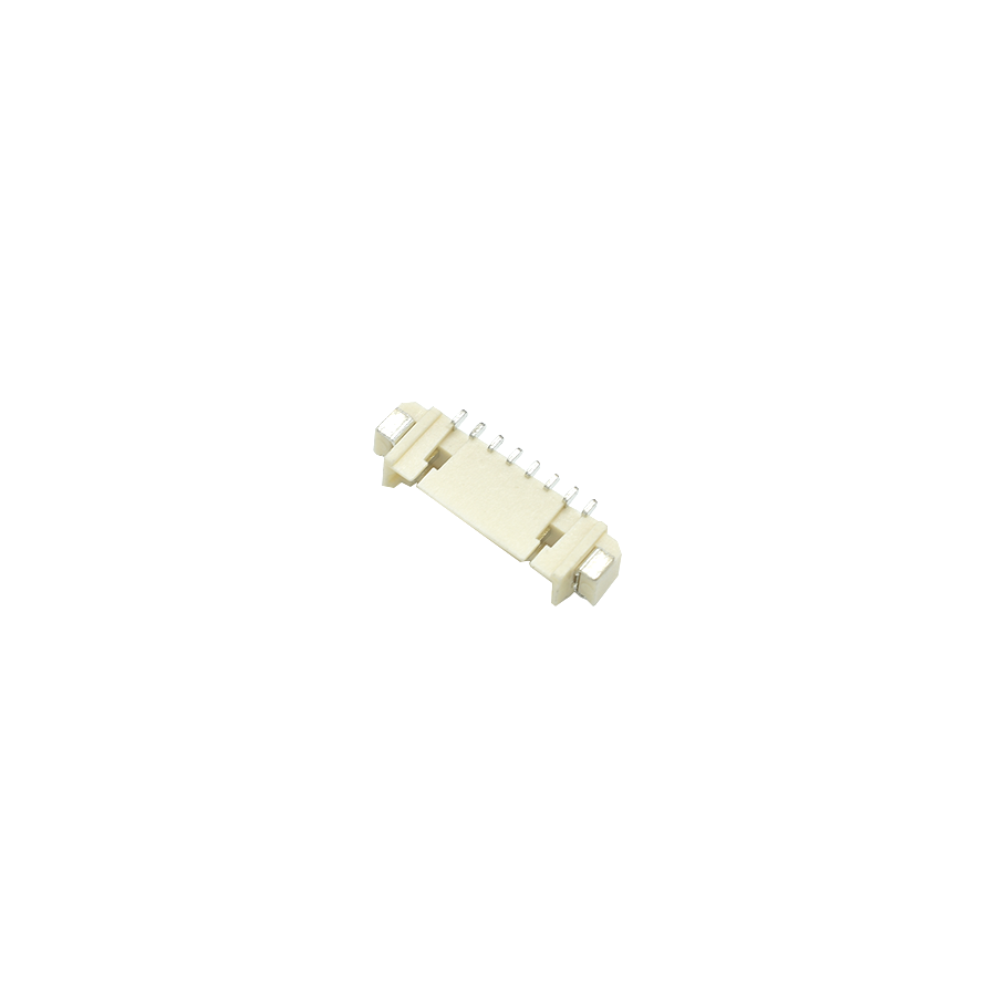 Custom 1.25mm pitch 4~24pin wafer male female SMTR PA9T Phosphor bronze connector wire to board