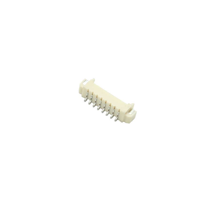 Custom 1.25mm pitch 4~24pin wafer male female SMTR PA9T Phosphor bronze connector wire to board