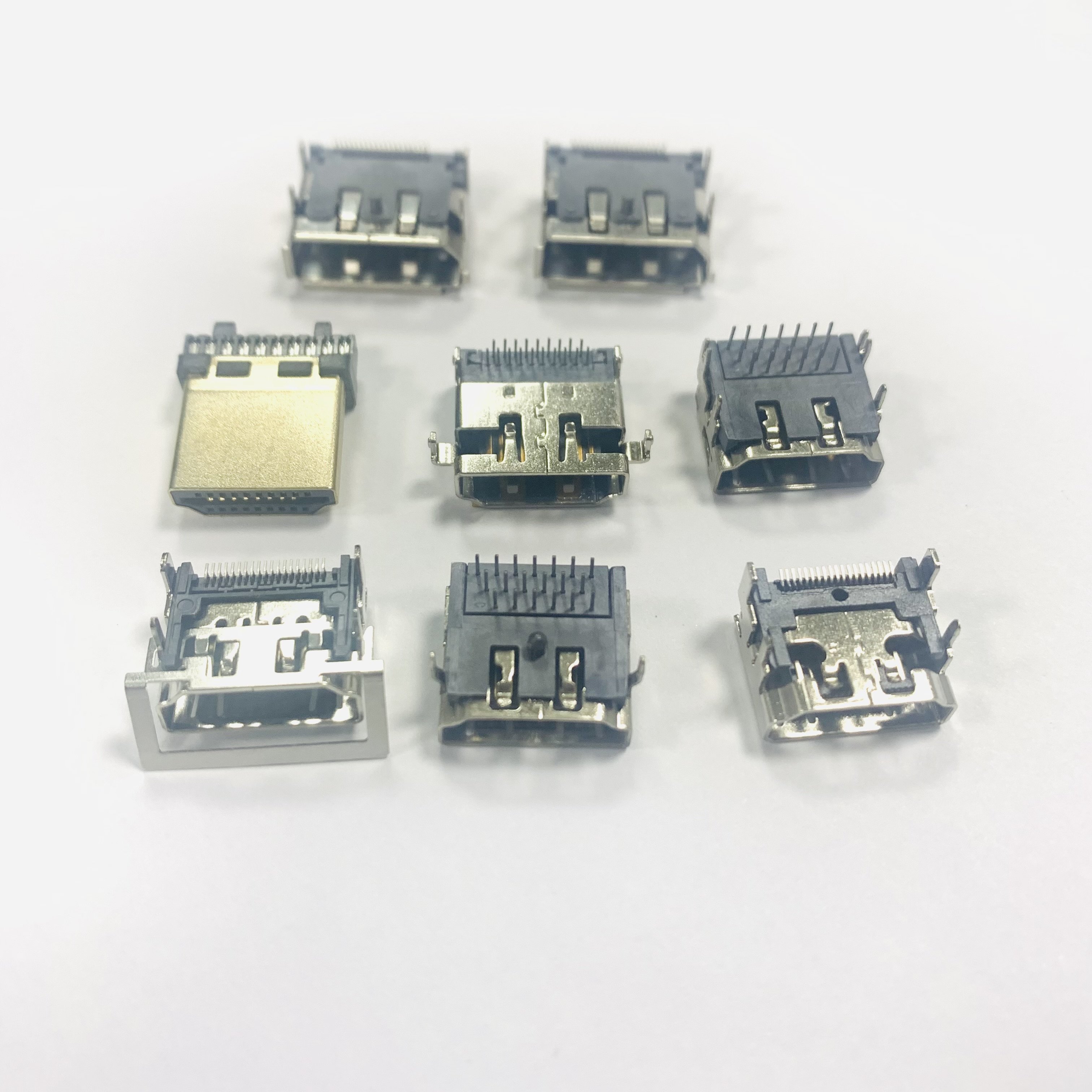 Factory low-priced USB connectors, micro DIP USB connectors, high-definition connectors, male and female sockets