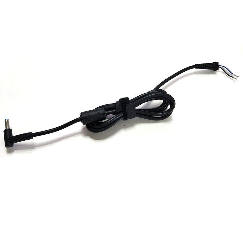 4.5x3.0 DC Power Charger Plug Cable blue Connector with pin for hp Laptop adapter DC connector 4.5*3.0mm cable