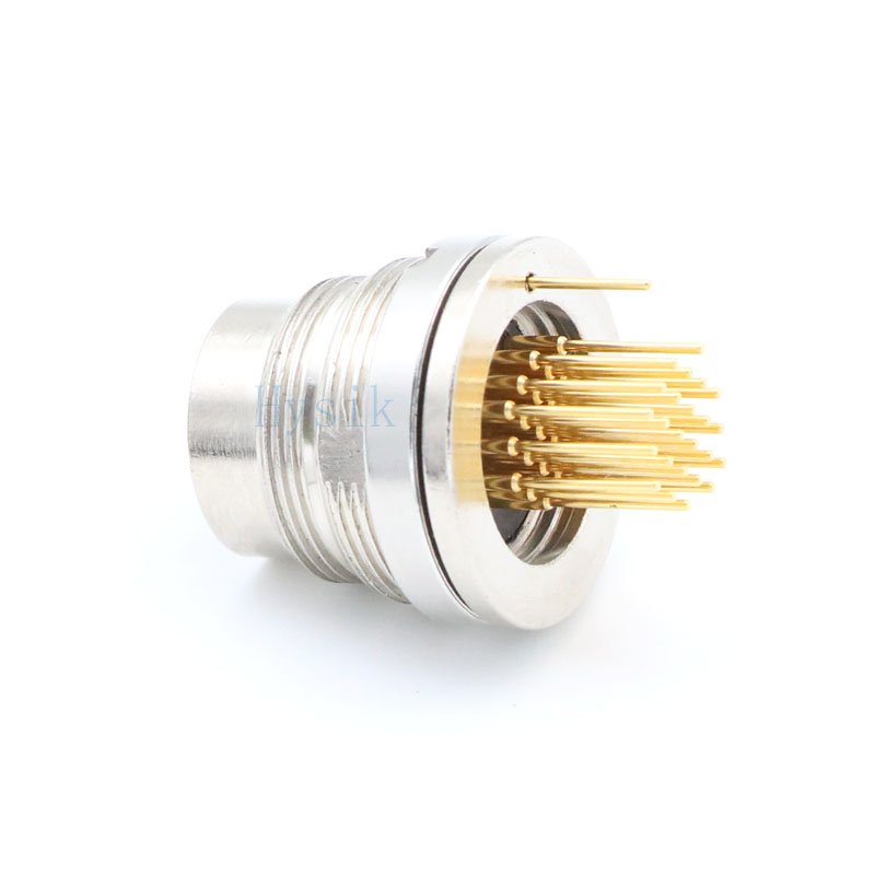 2 3 4 5 6 8 12 17 19 24 Pin M16 right angled connector IP67 waterproof connector